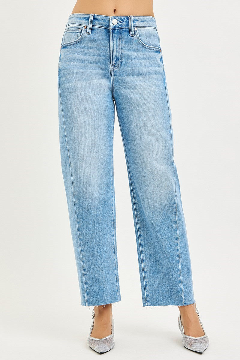 Risen Baby Barrel Jean