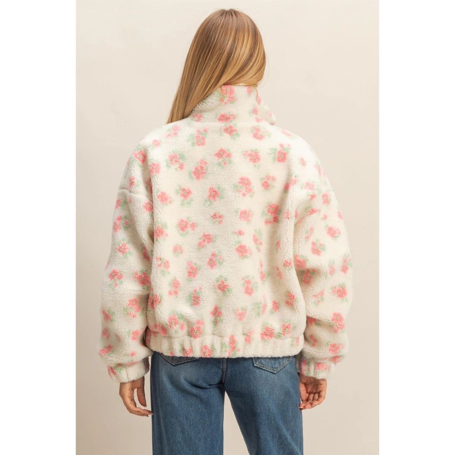Carnation Sherpa Jacket