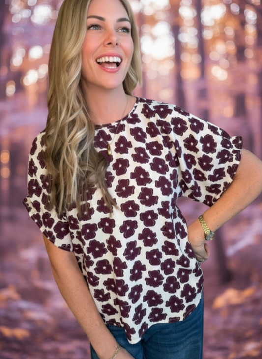 Plum Perfect Blouse