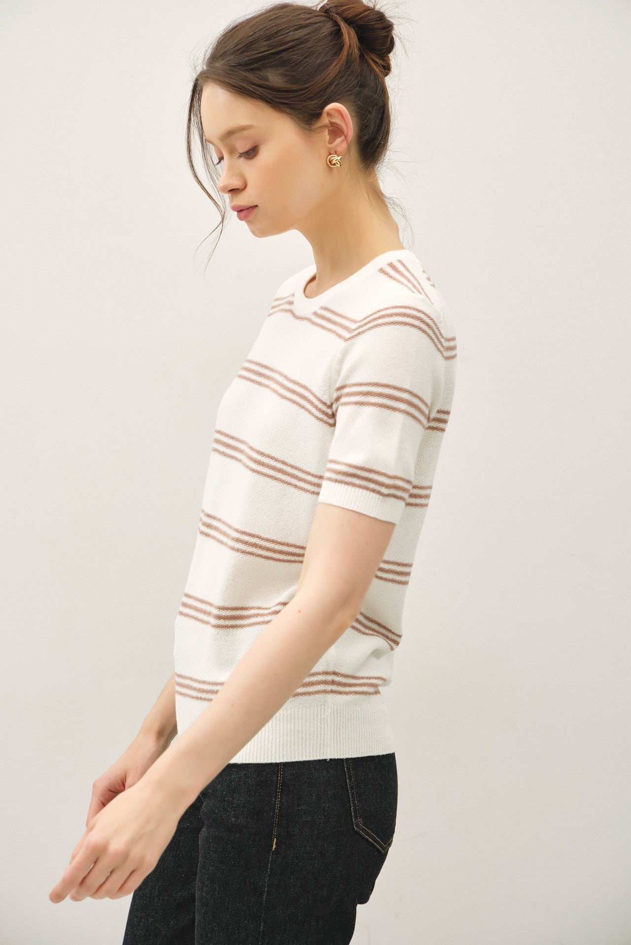 Polished Poise Striped Sweater