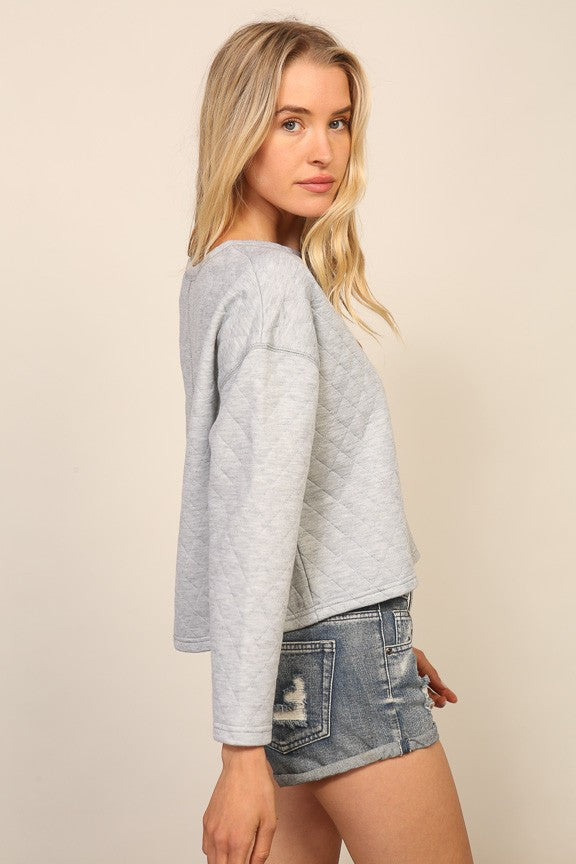 Quilted Cutie Sweatshirt