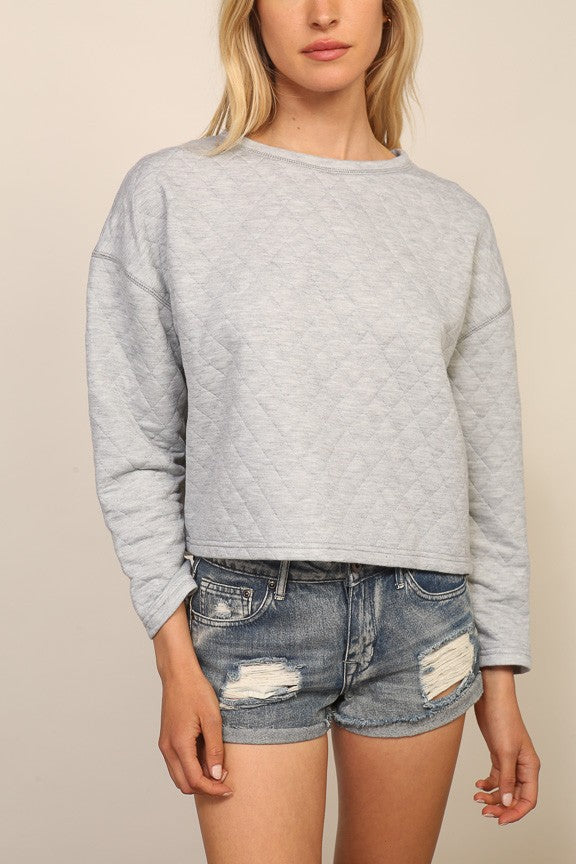 Quilted Cutie Sweatshirt