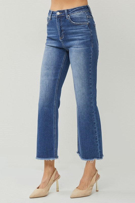 Risen Sally High Rise Crop Jean