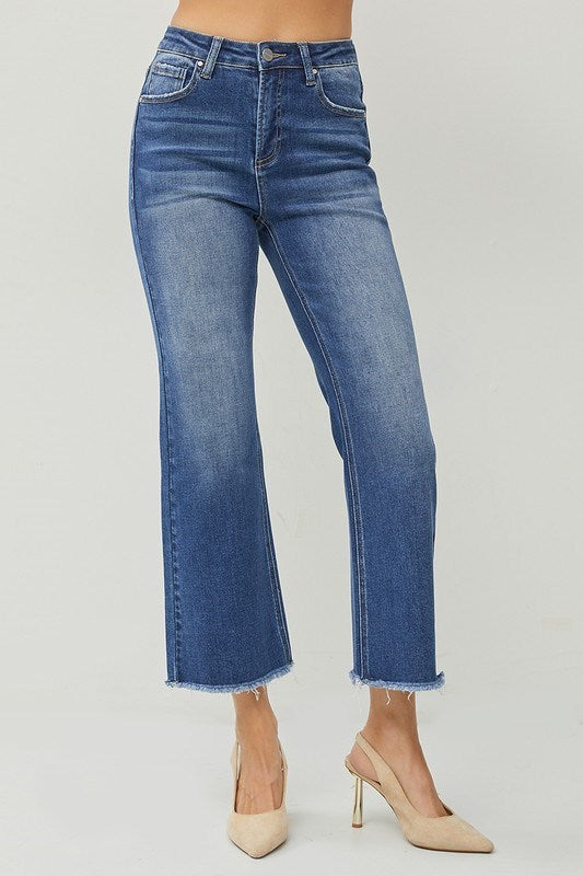 Risen Sally High Rise Crop Jean