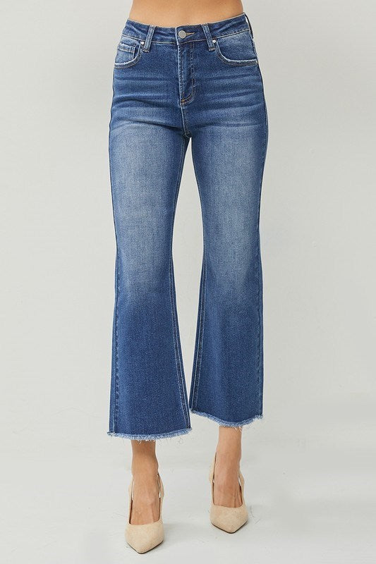 Risen Sally High Rise Crop Jean