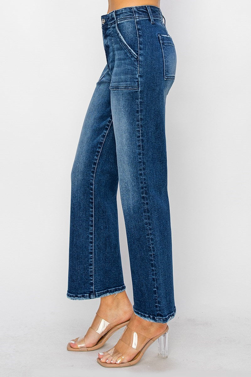 Risen Rosie Patch Pocket Jeans