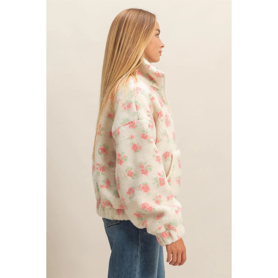 Carnation Sherpa Jacket