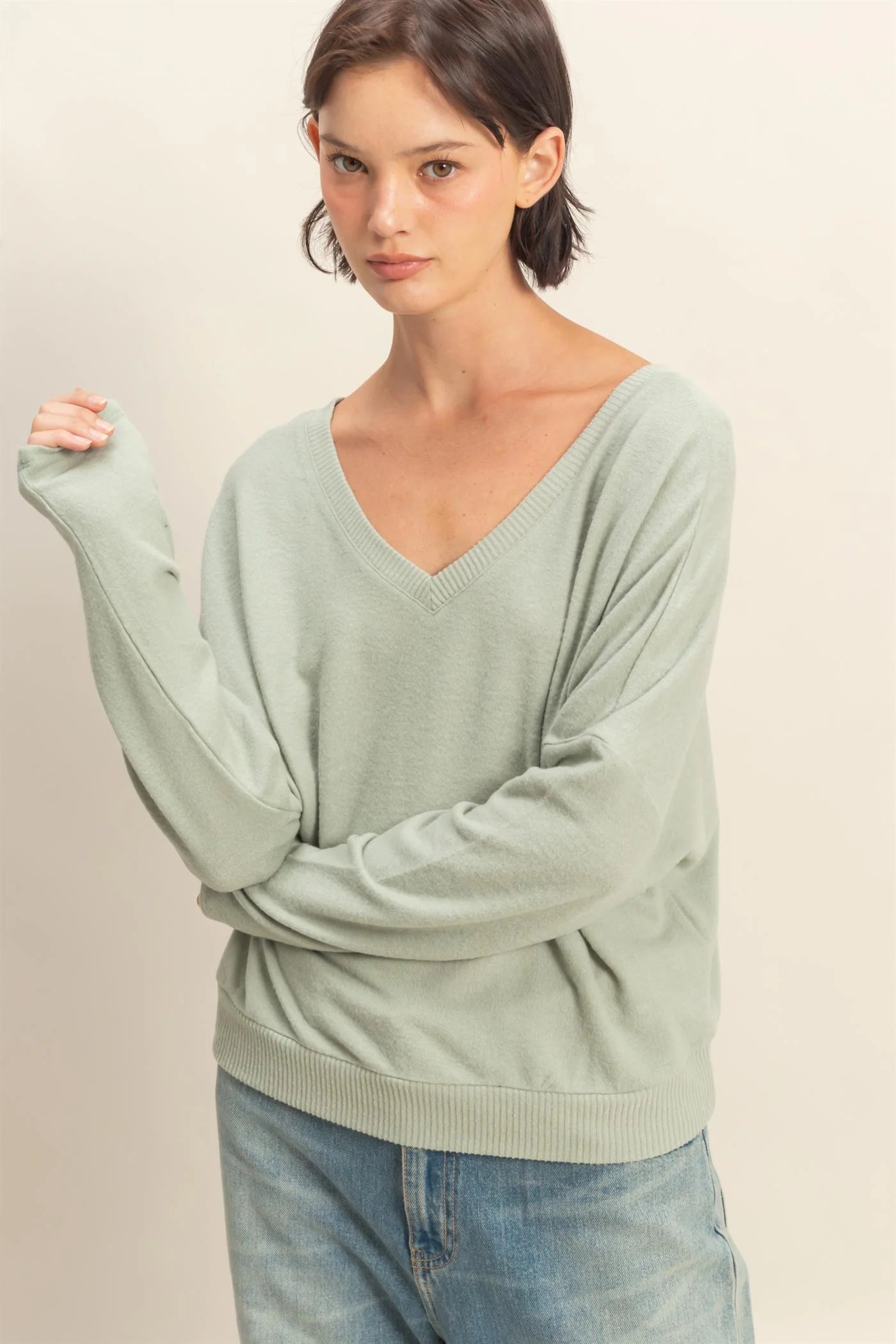 Snowflake Long Sleeve Top