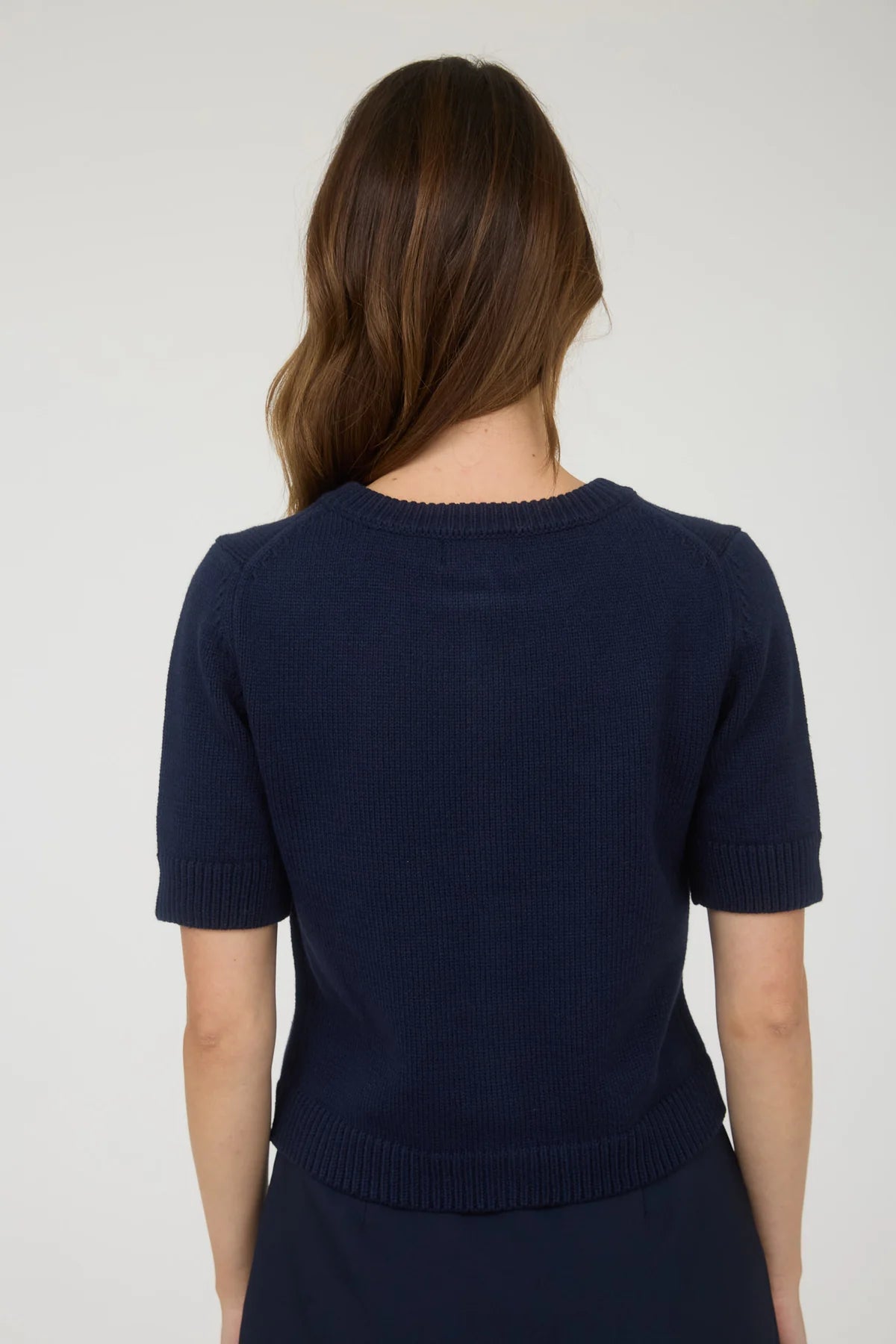 The Stile Short Sleeve Sweater