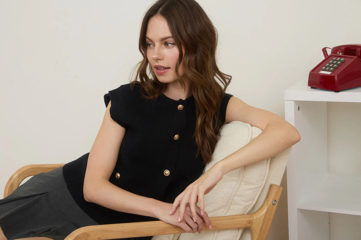 The Florence Sweater Vest