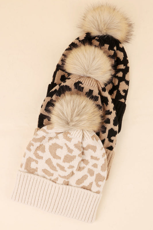 Leopard Beanie