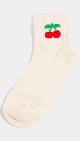 Cherry Day Socks