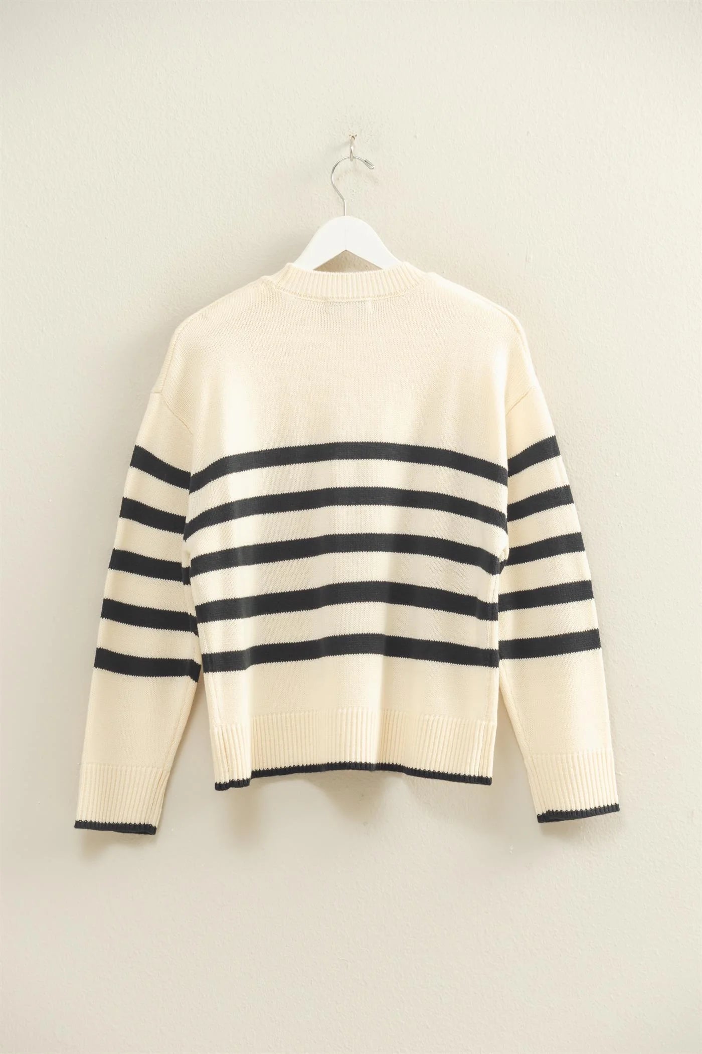 So Chic Striped Sweater
