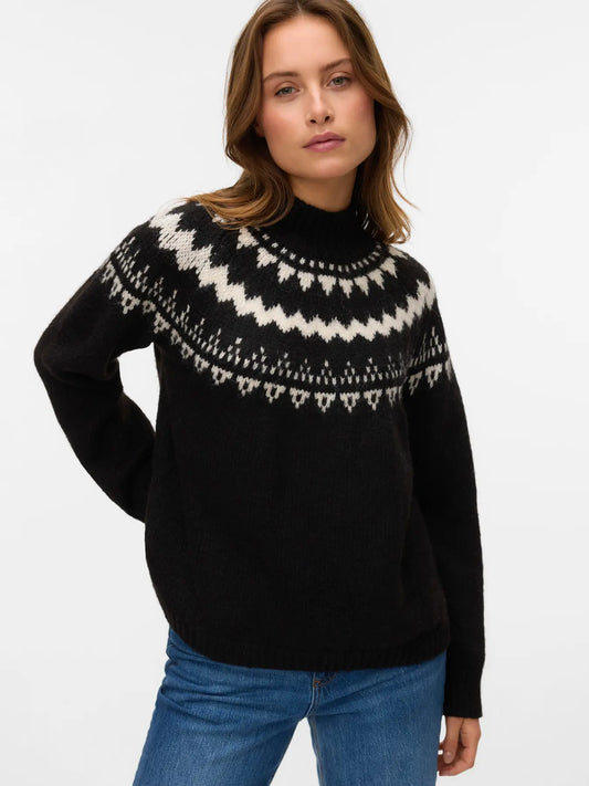Vero Moda Vivian Fairisle Sweater