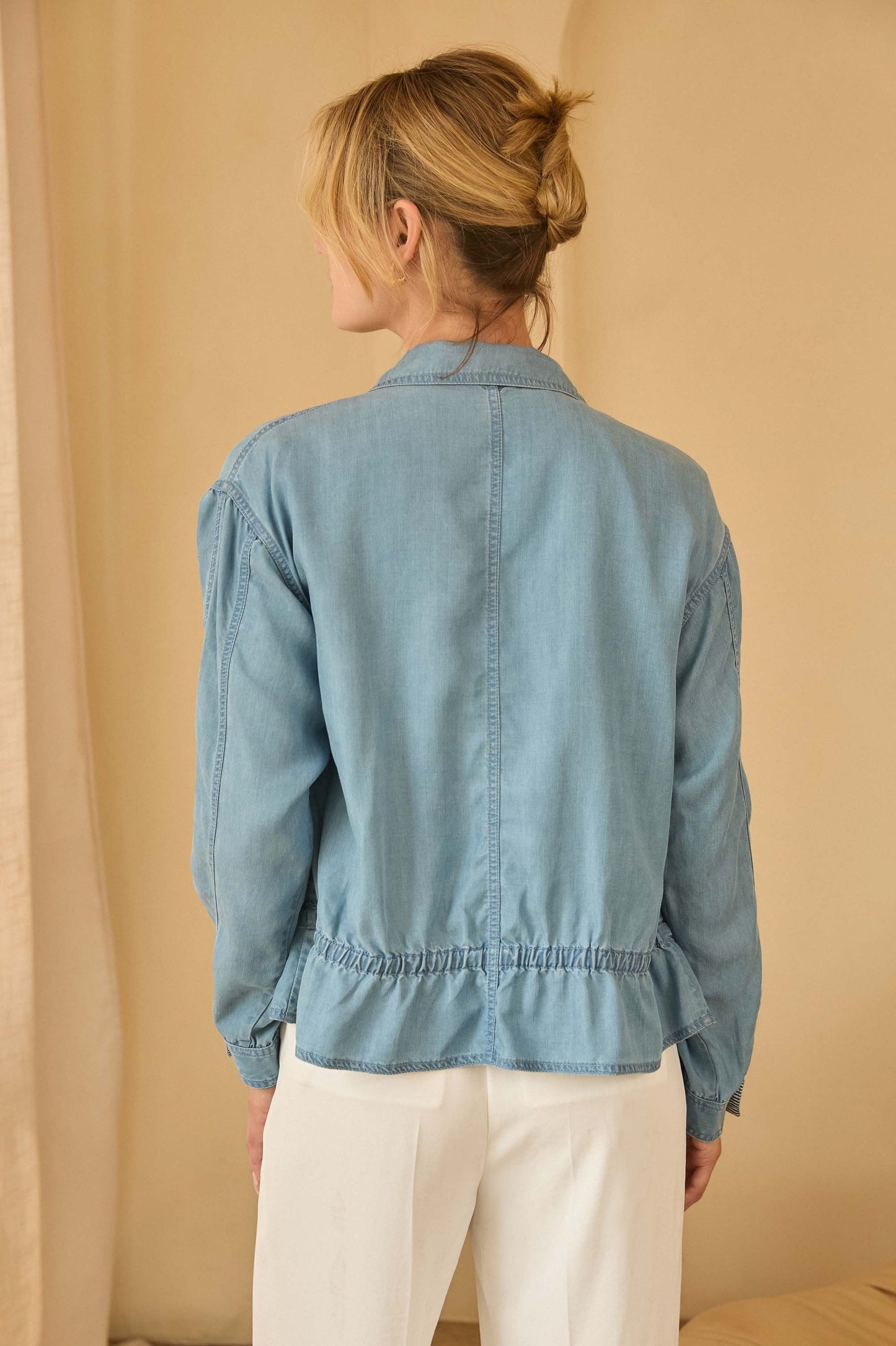 Sweet in Chambray Jacket