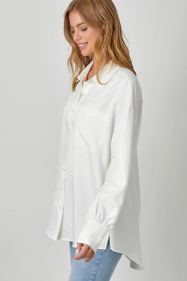 Oversized Button Up Shirt