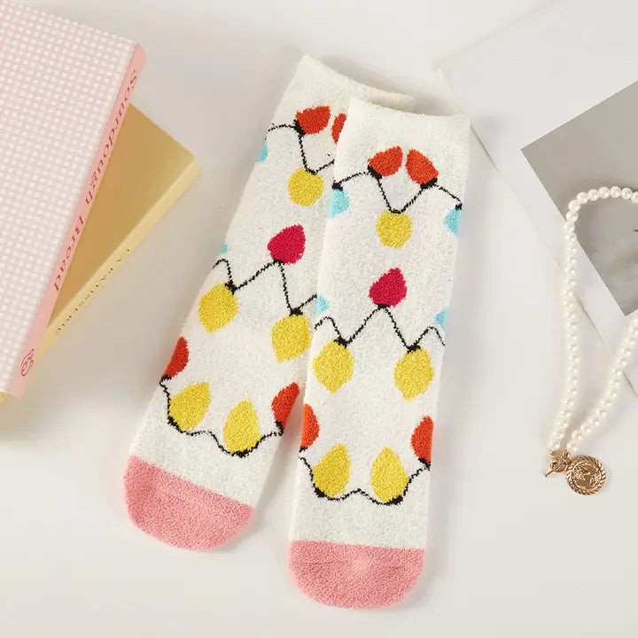 Christmas Fuzzy Sock Set