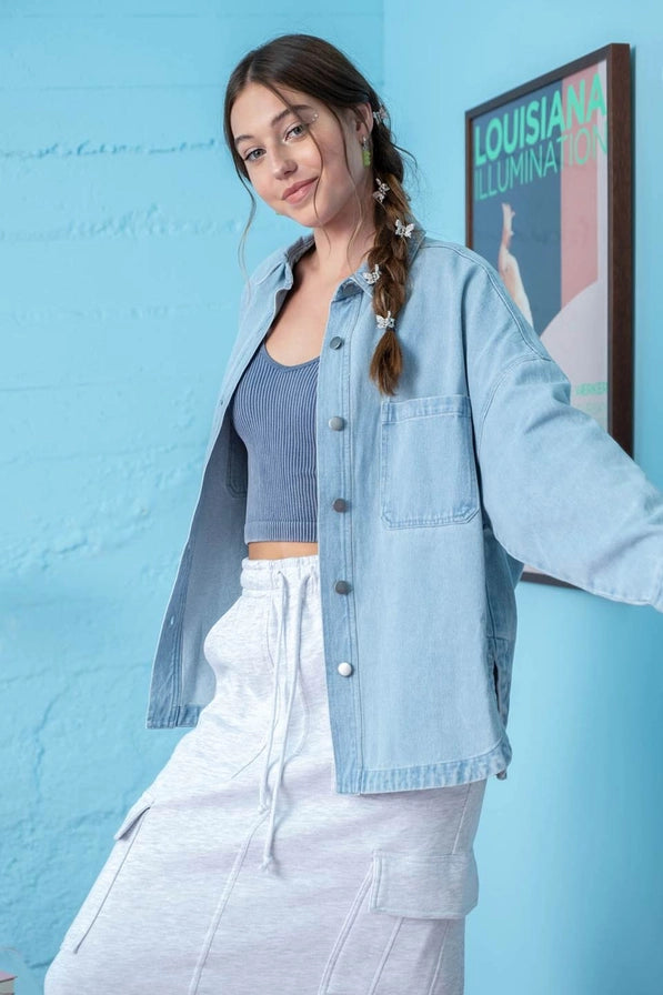 Odessa Denim Boyfriend Jacket