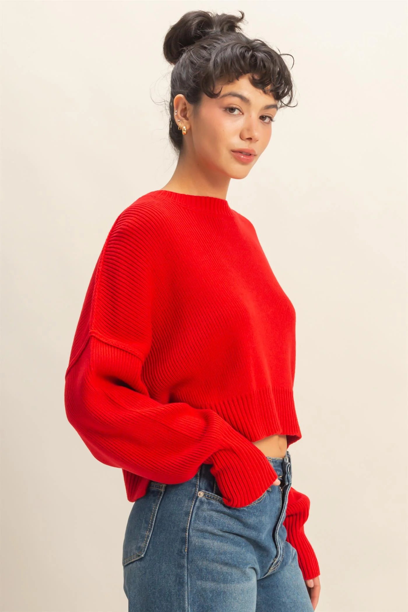 Ellie Ribbed Sweater