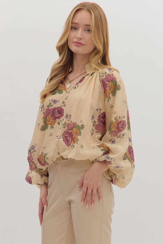 Willow Floral Top
