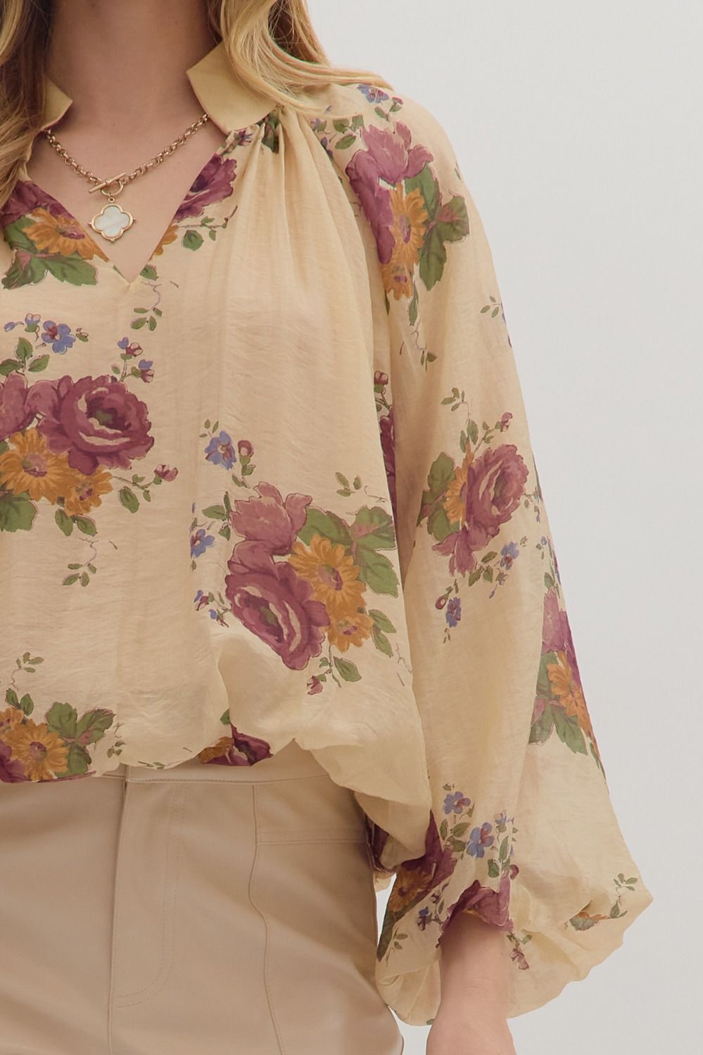 Willow Floral Top