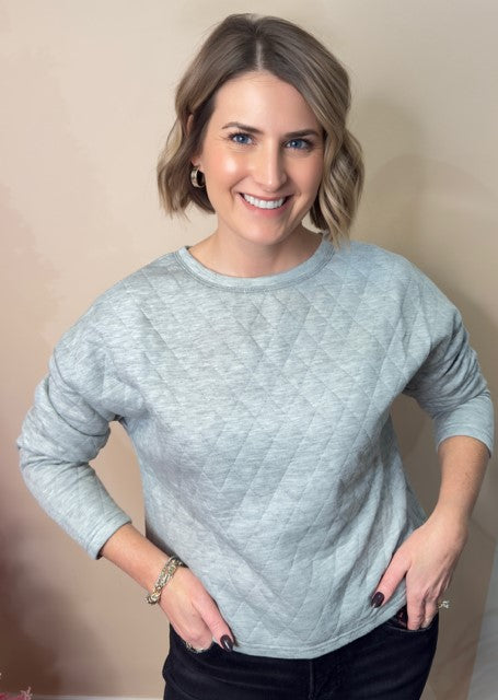 Quilted Cutie Sweatshirt