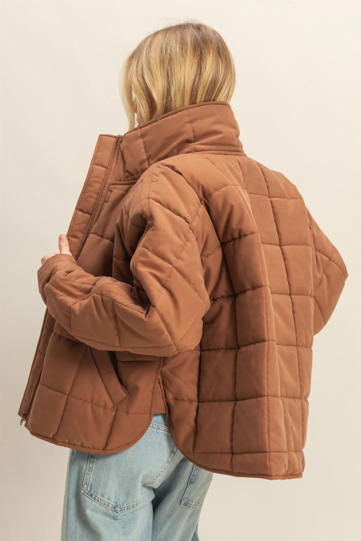 The Caddie Quilted Puffer Jacket