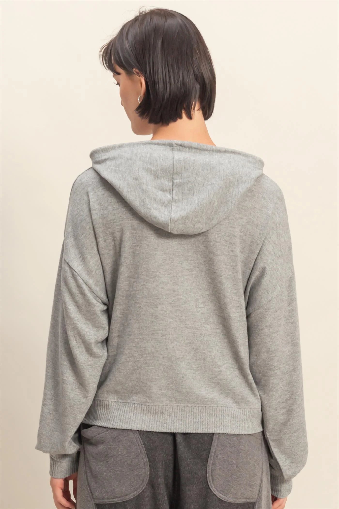 Crisp Morning Cropped Hoodie