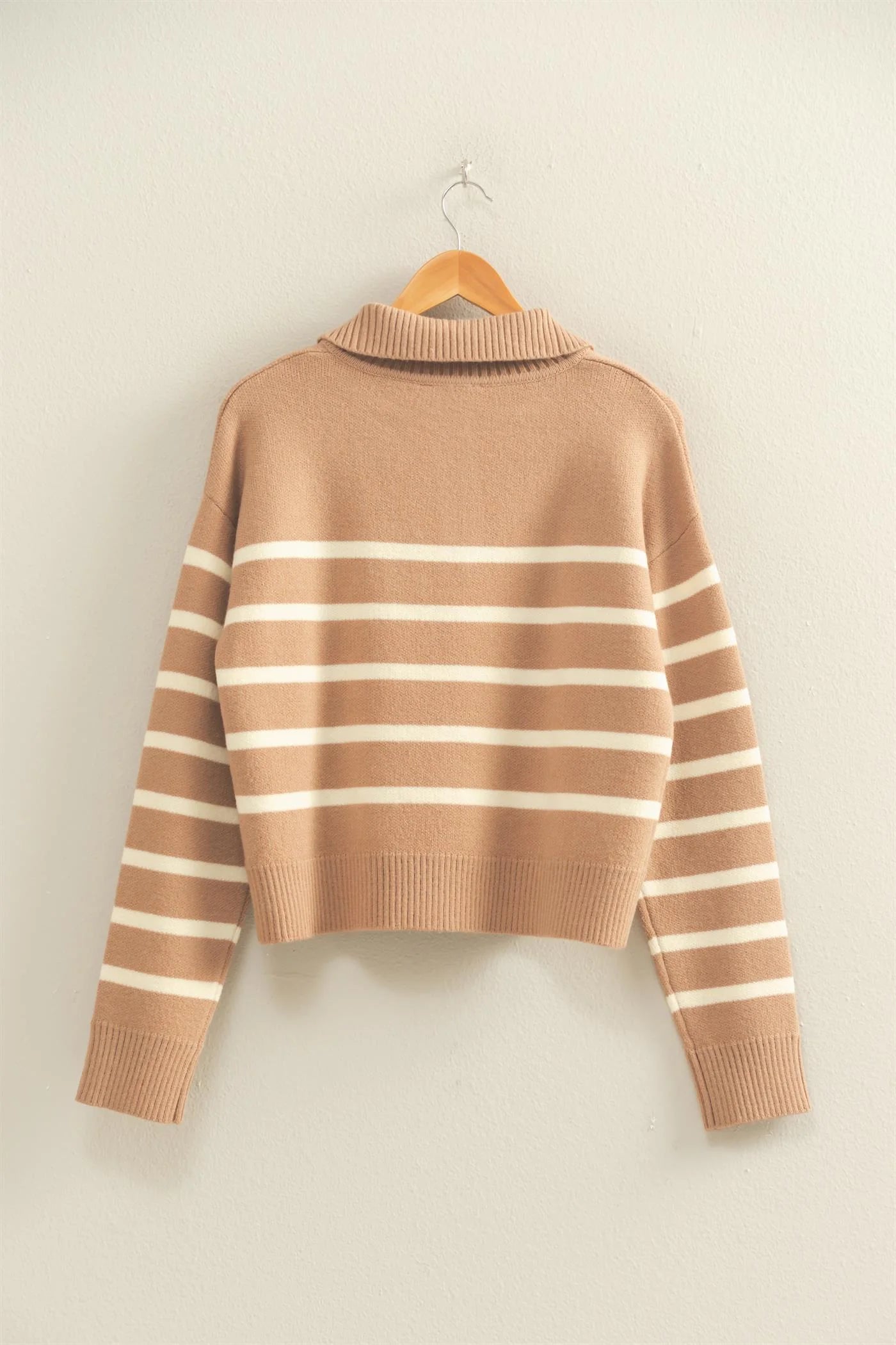 Macchiato Striped Pullover