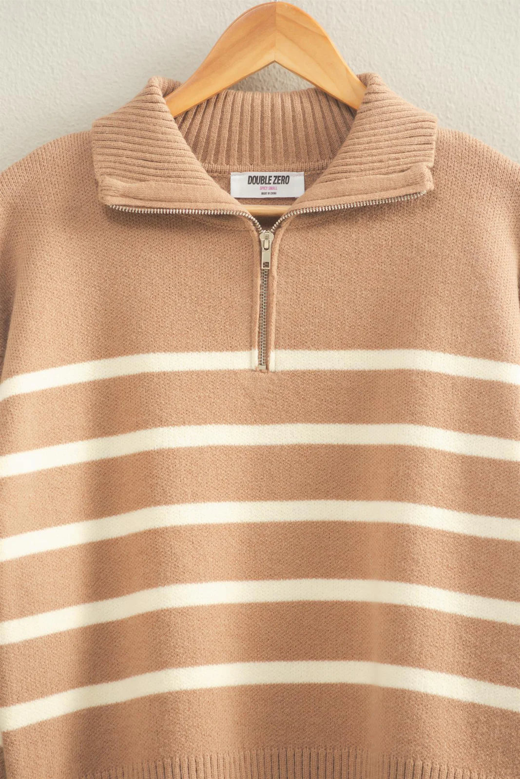 Macchiato Striped Pullover