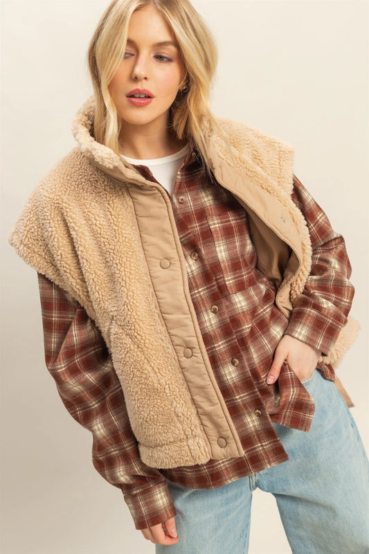 Teddy Sherpa Vest