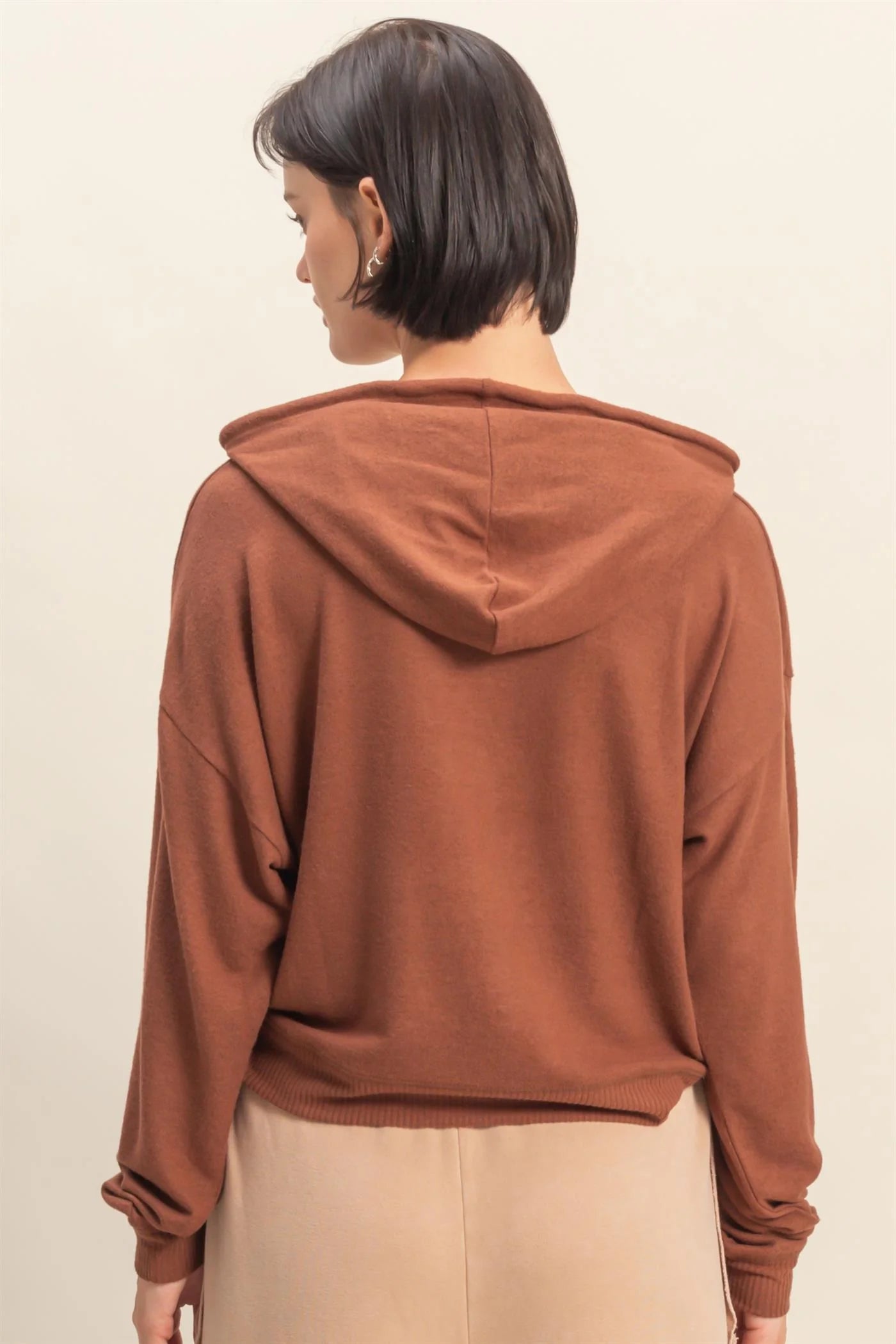 Crisp Morning Cropped Hoodie