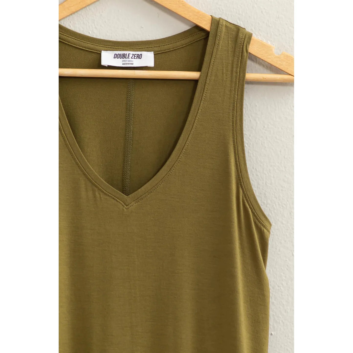 Matcha Mood V-Neck Tank