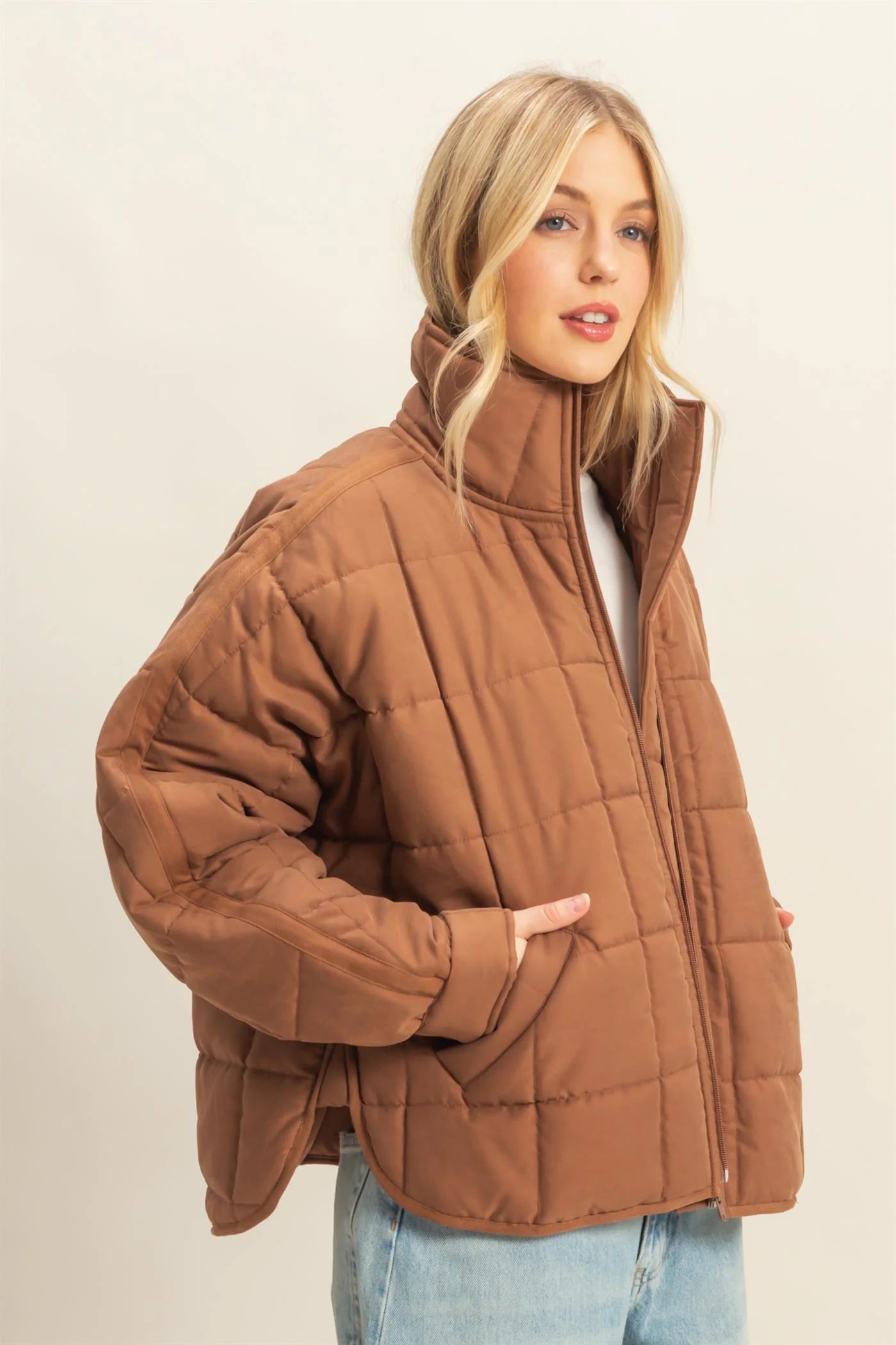 The Caddie Quilted Puffer Jacket