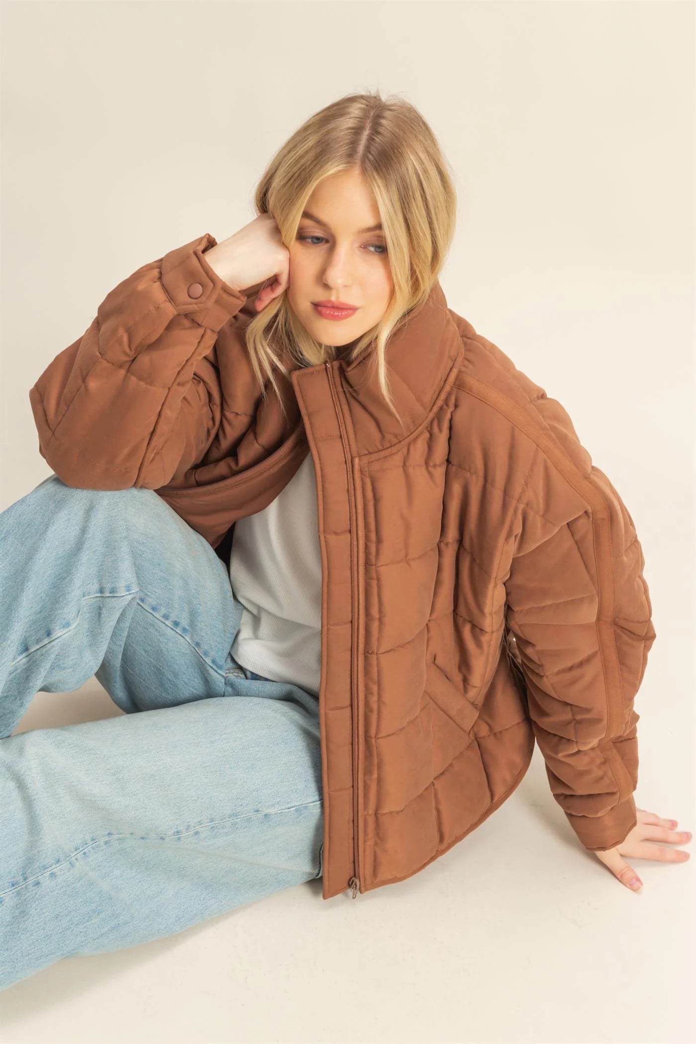 The Caddie Quilted Puffer Jacket