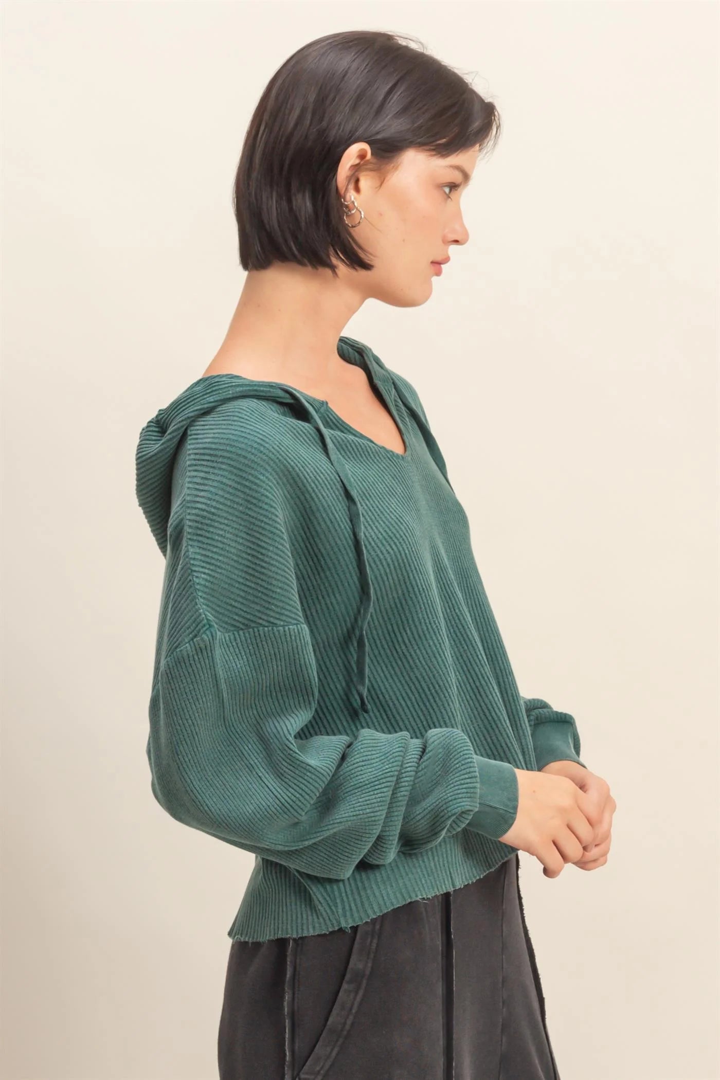 Bonfire Cropped Hoodie