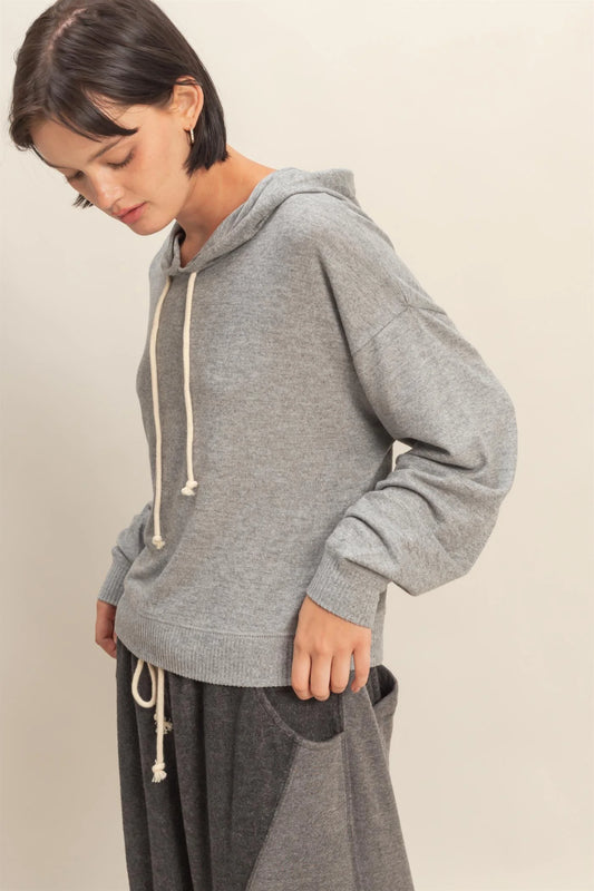 Crisp Morning Cropped Hoodie