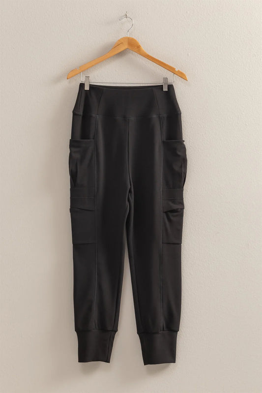 Maribelle Cargo Stretch Joggers
