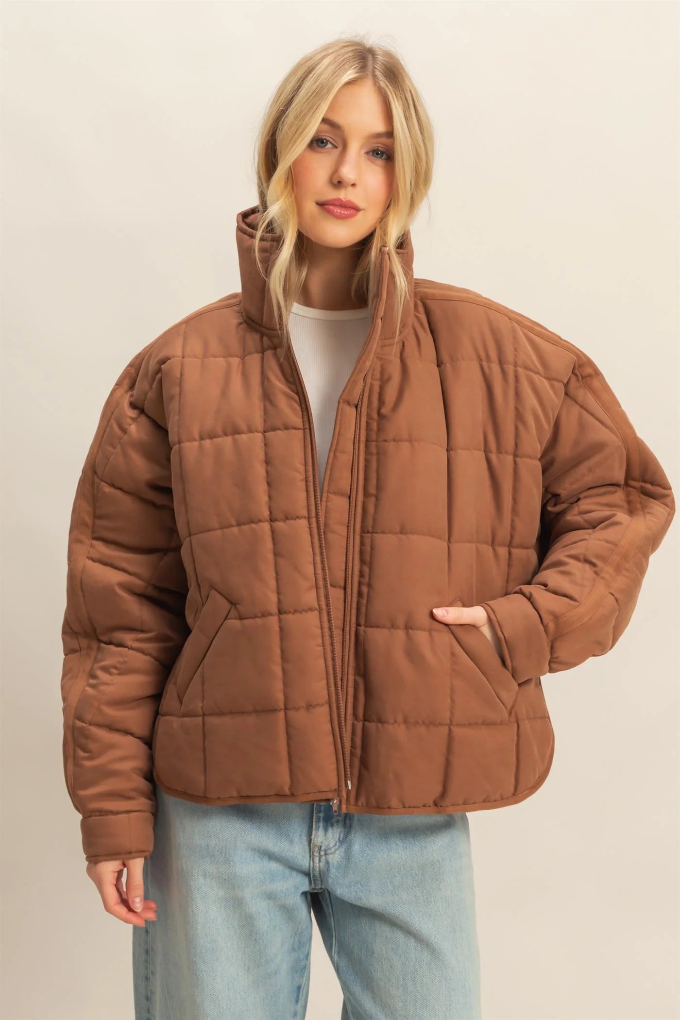 The Caddie Quilted Puffer Jacket