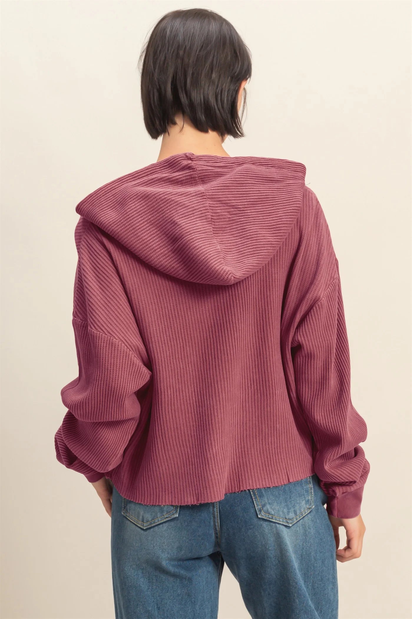 Bonfire Cropped Hoodie