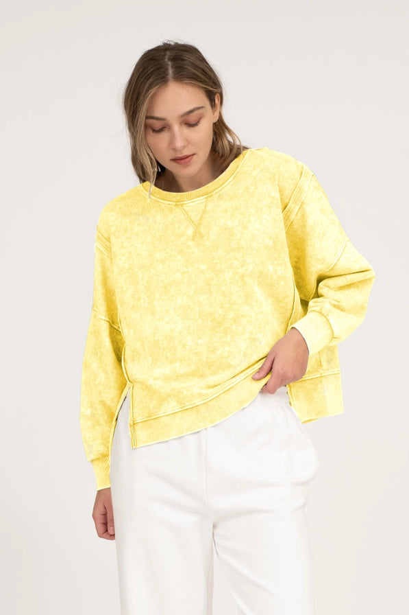 Pop of Color Sweatshirt