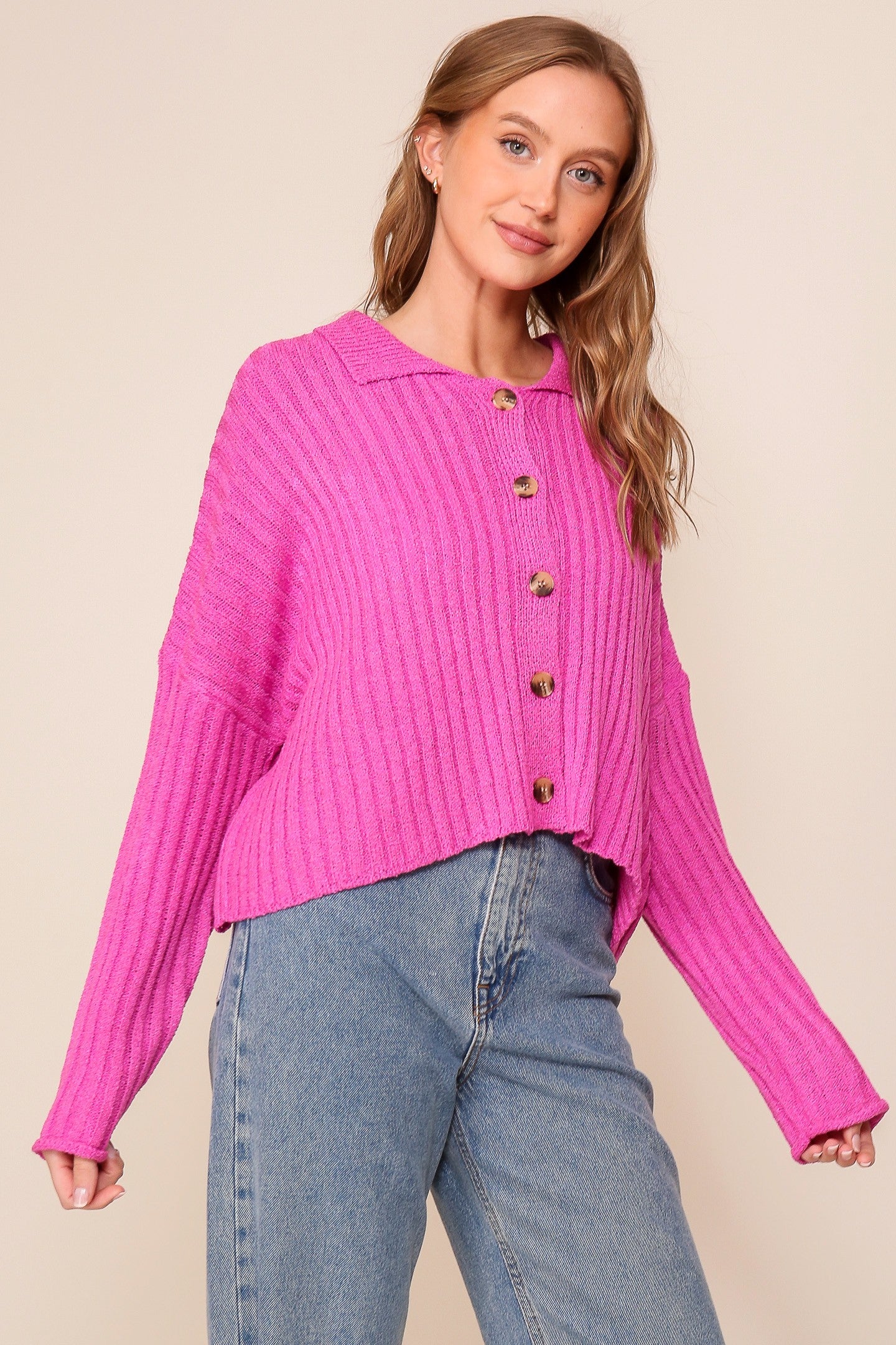 Primrose Collared Cardigan