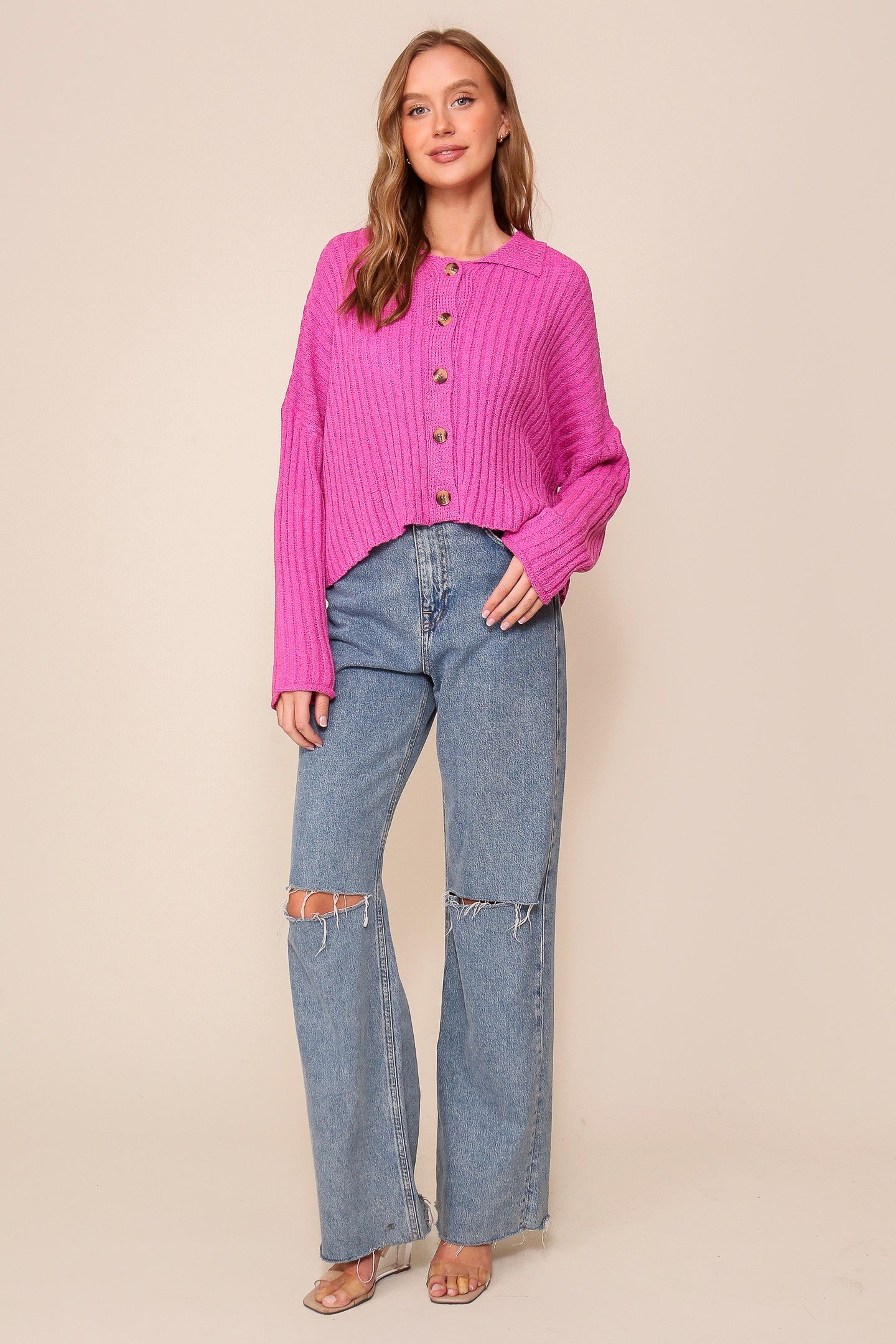 Primrose Collared Cardigan