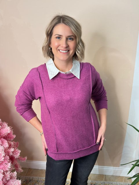 Hacci Drop Shoulder Top