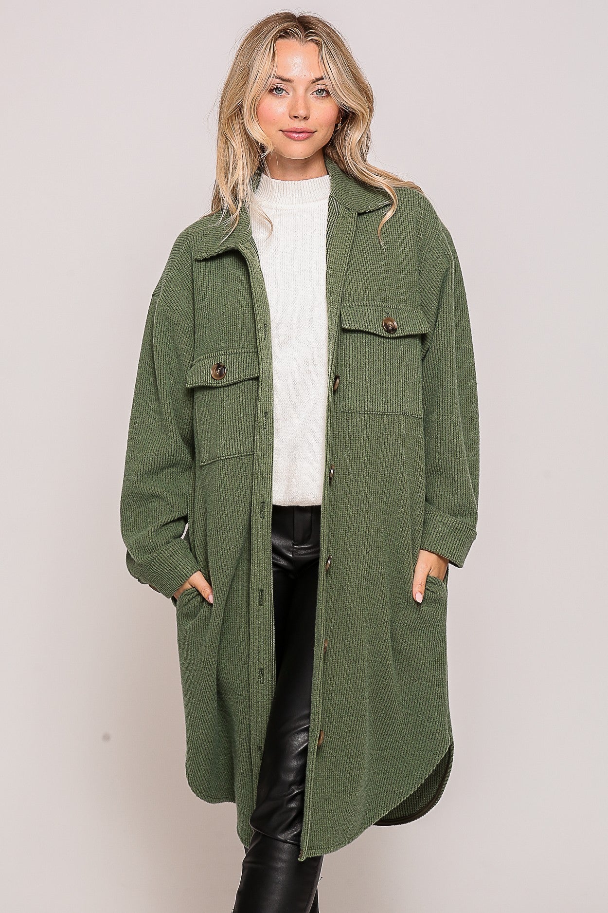 Soft and Cozy Long Shacket