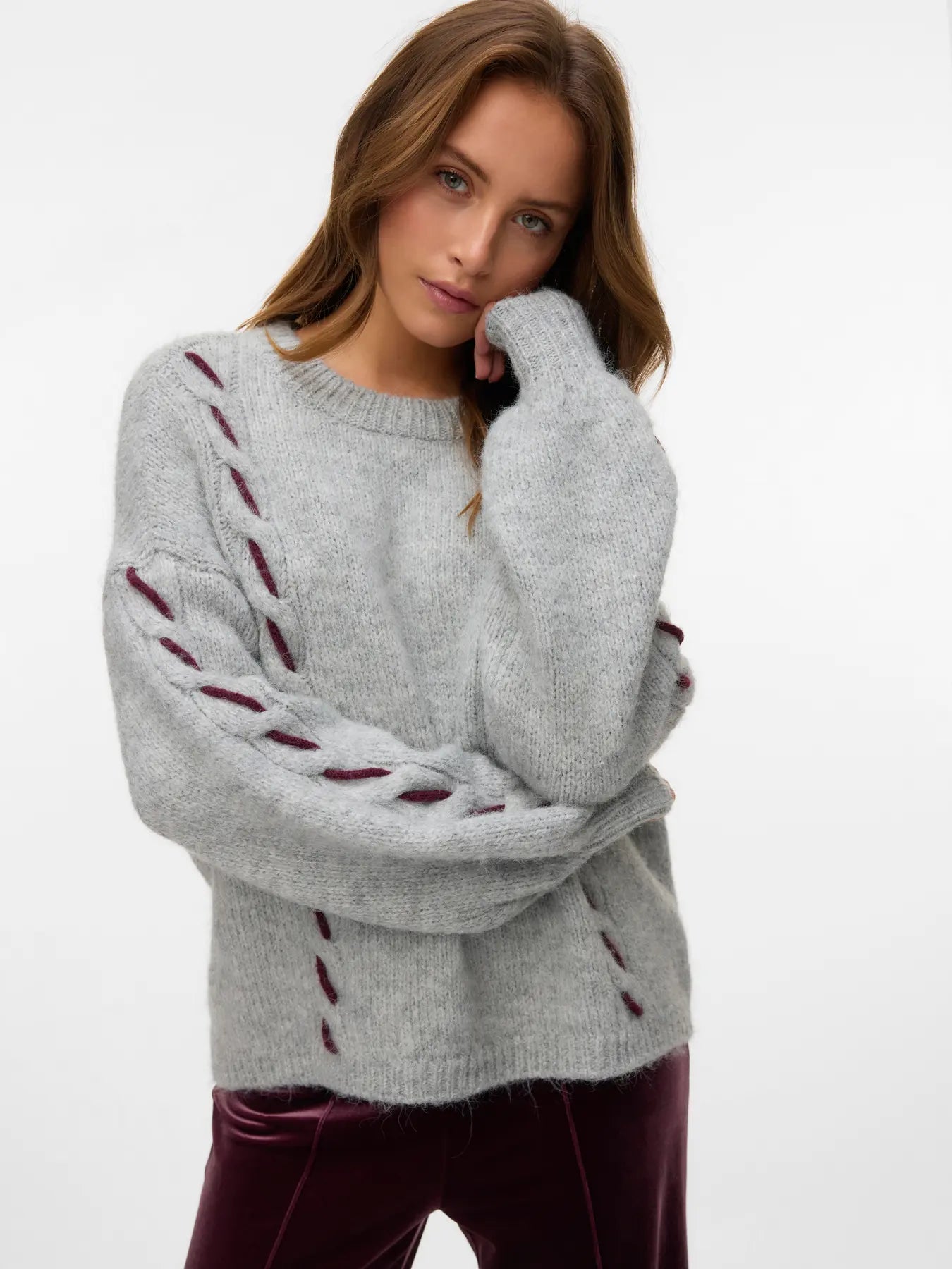 Vero Moda Ilina Handstitch Sweater